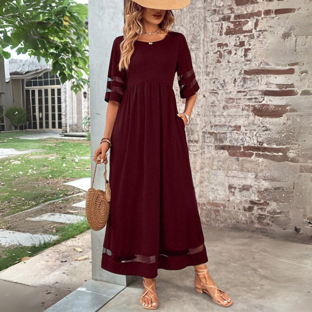 Beth | Figurbetontes, bauchglättendes Midikleid