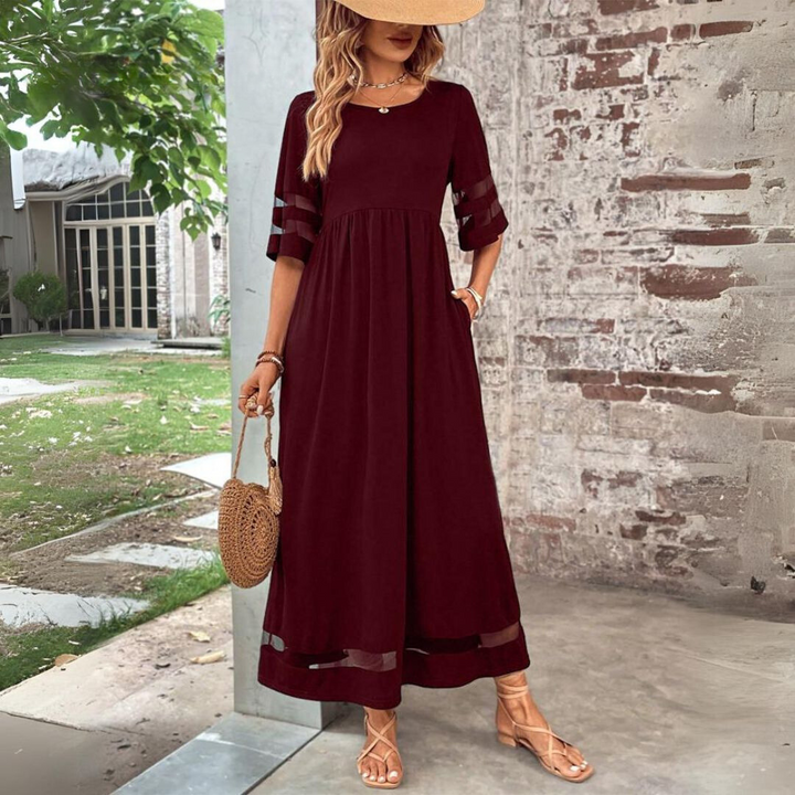 Beth | Figurbetontes, bauchglättendes Midikleid