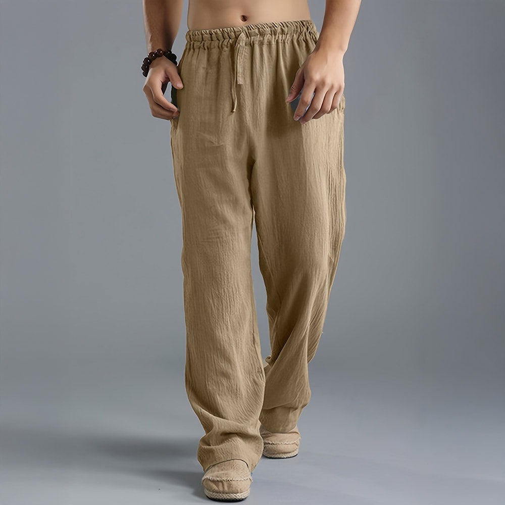 Christian – Atmungsaktive Leinenhose