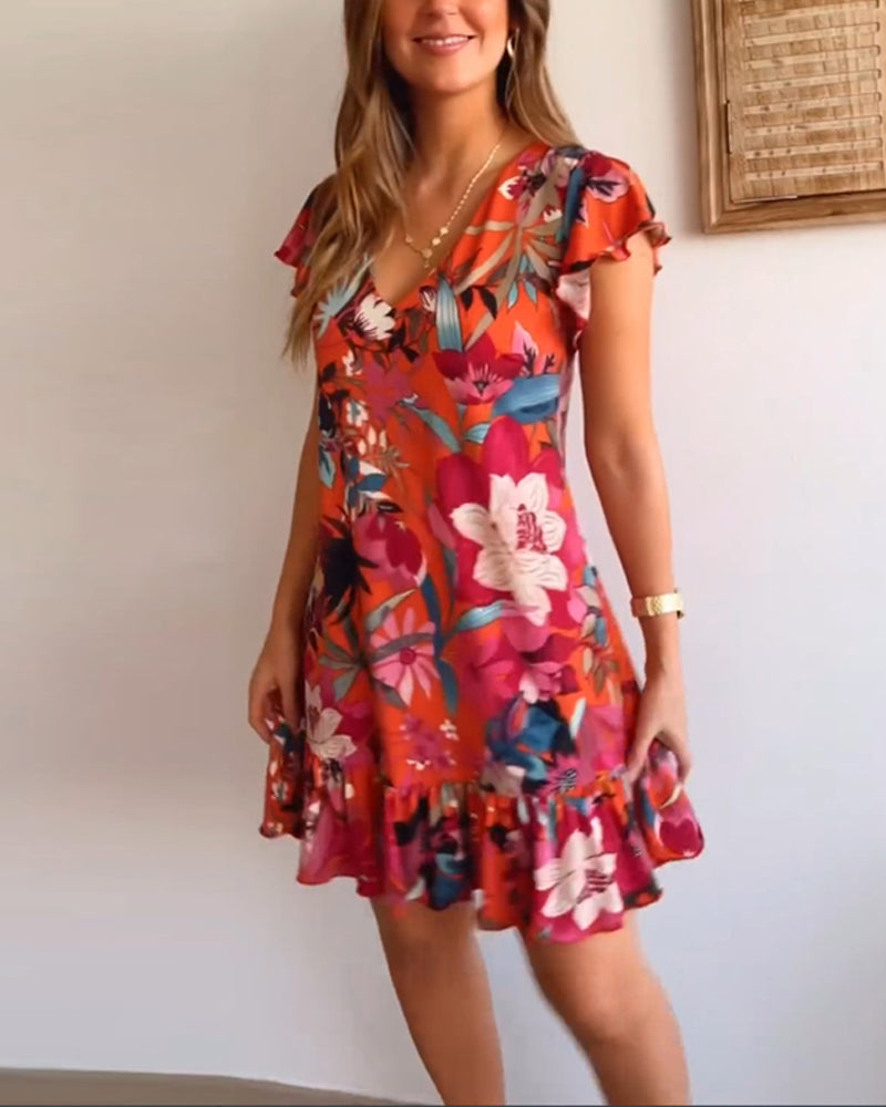 Coraline™ – Florales Kleid für mühelose Eleganz