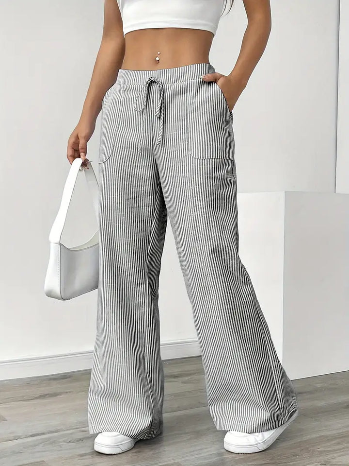 Elise™ Lässige gestreifte Hose