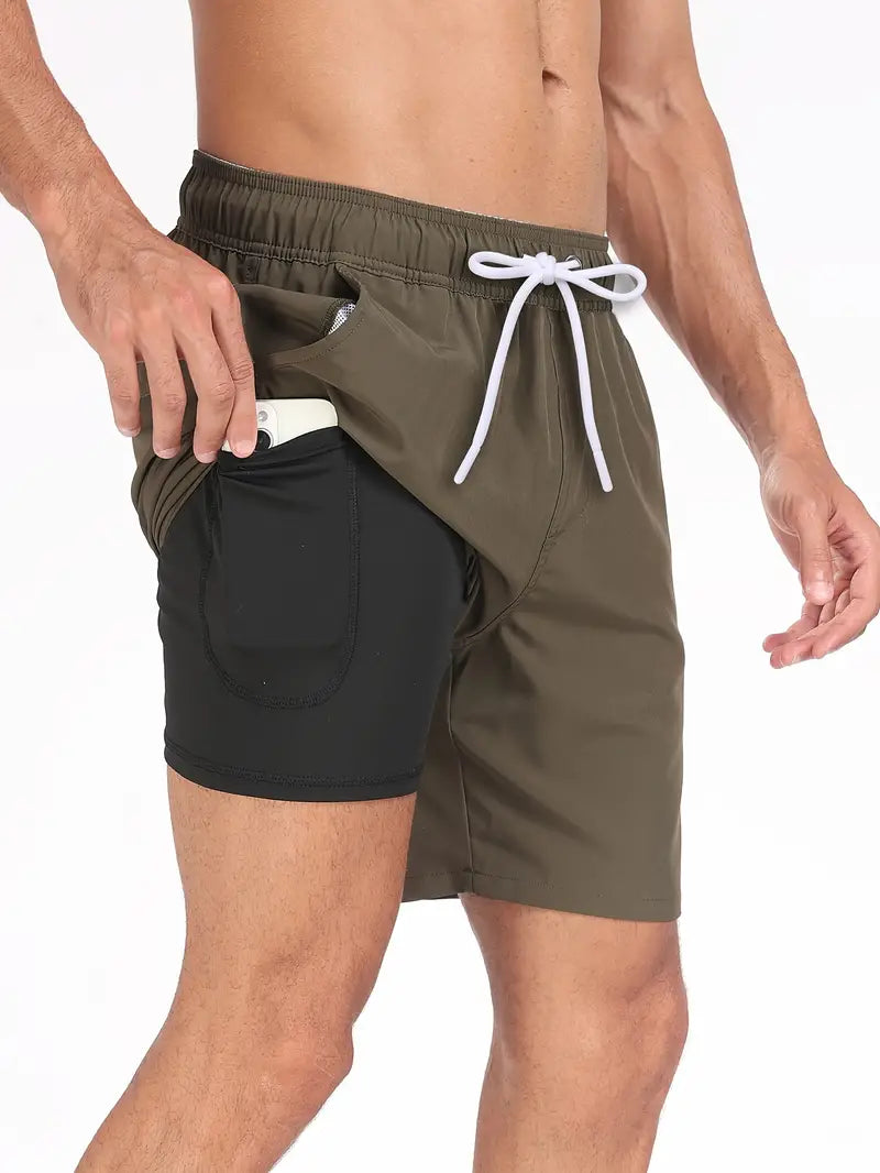 David – Stilvolle Schwimmshorts mit Taschen