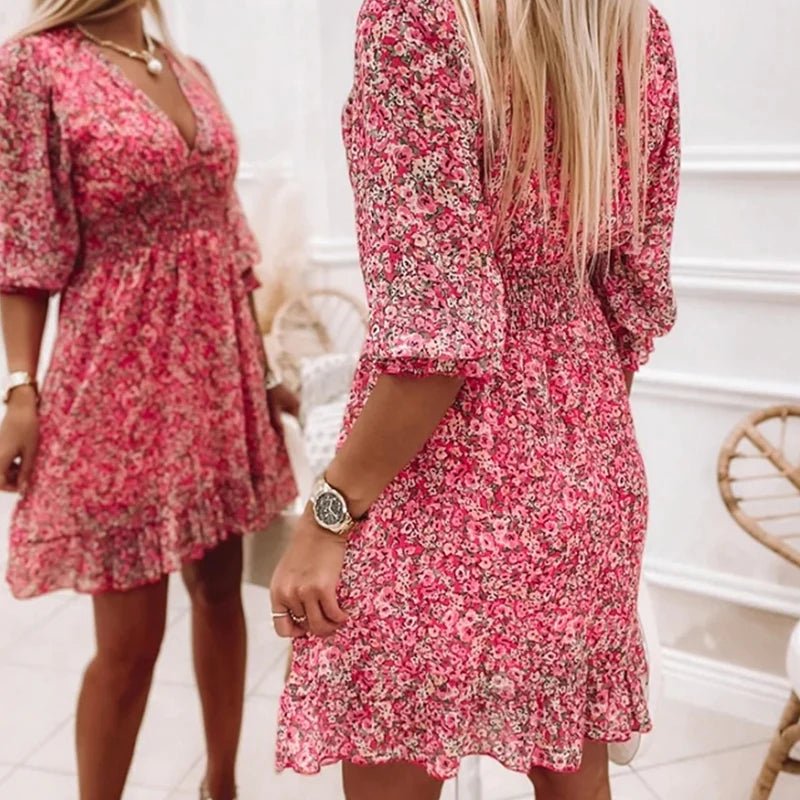 Keely | Elegantes Blumenkleid
