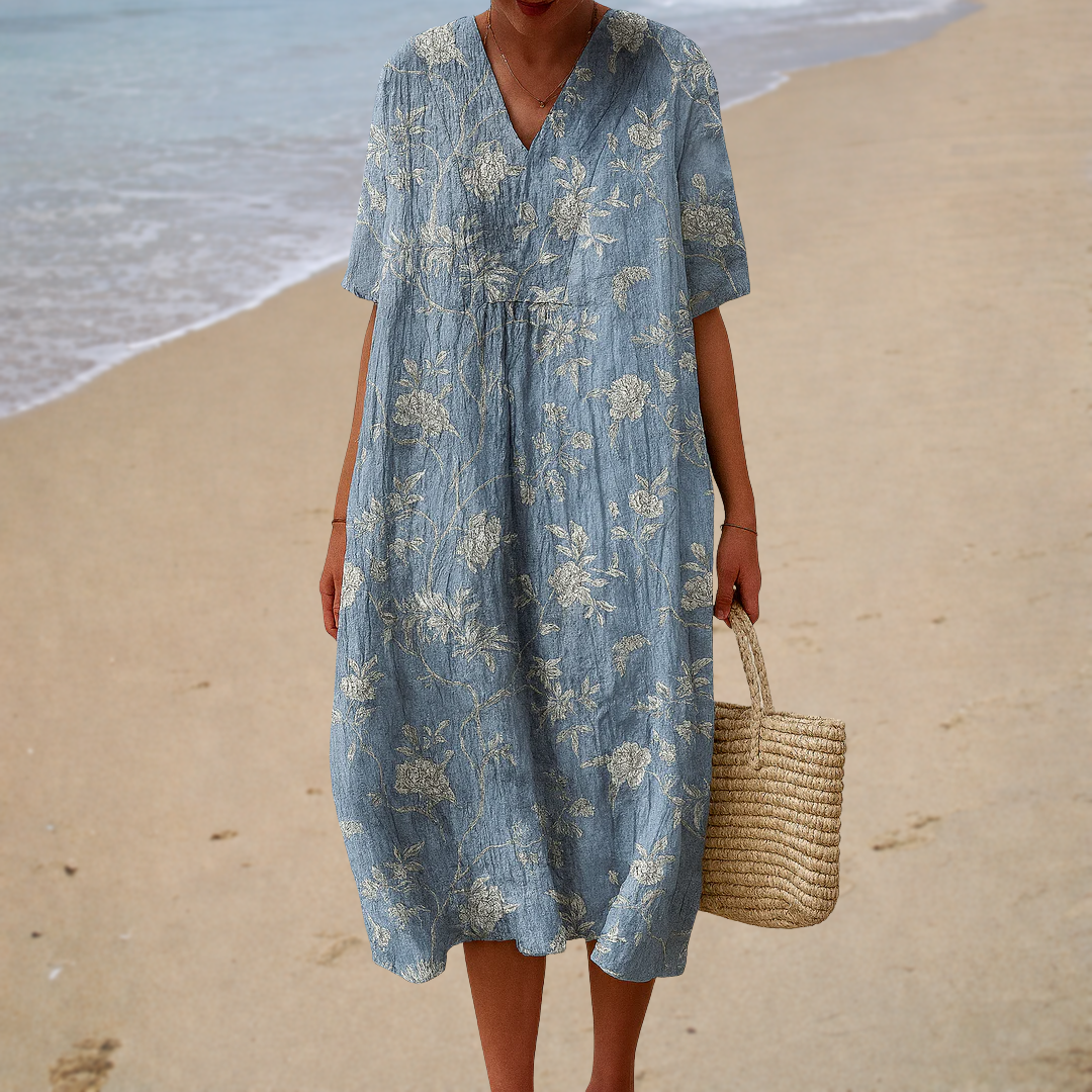 Amandine | Bohème Midi-Kleid