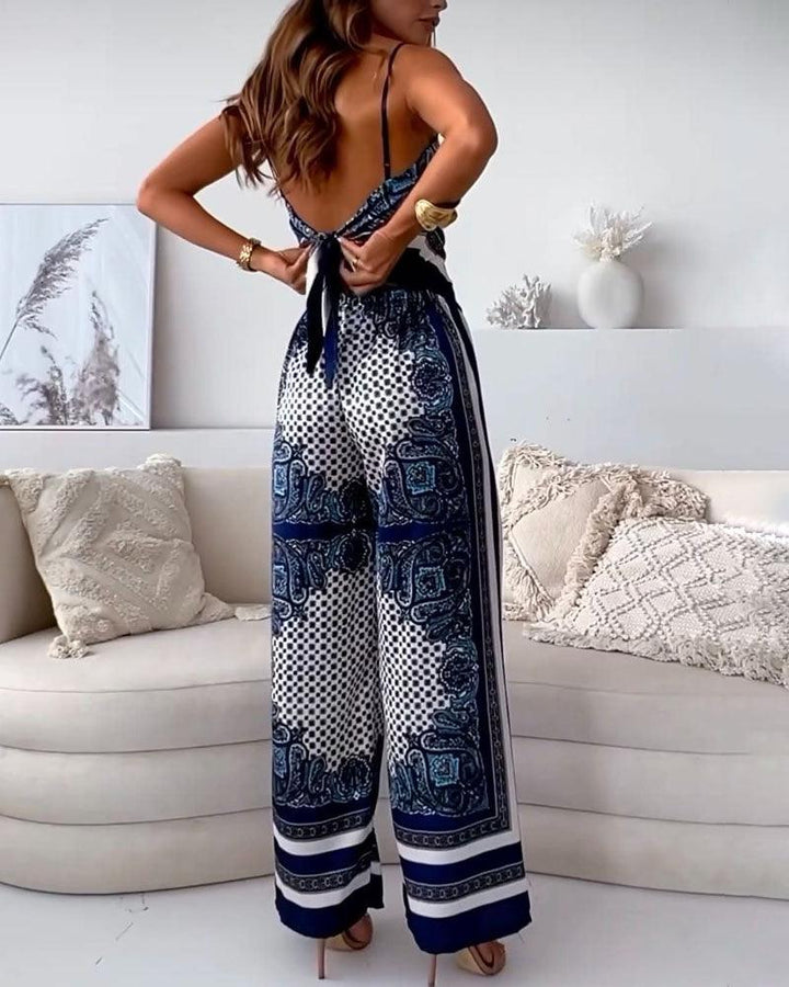 Helen | Zweiteiliges Kleideset mit modischem Oberteil und Hose, bereit für die Feiertage