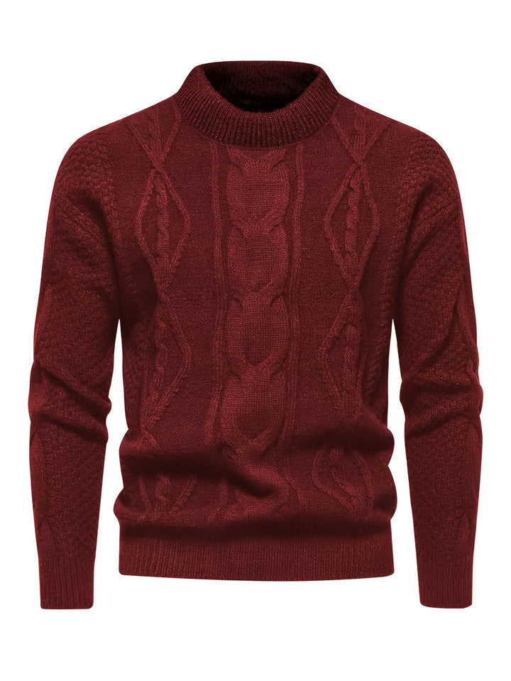 Kalisto – Lässiger Strickpullover mit Langarm