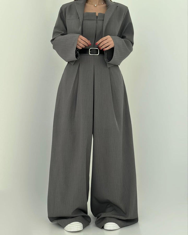 Eclat™ -Ensemble Femme Bustier + Veste – Style Élégant &amp; Tendance