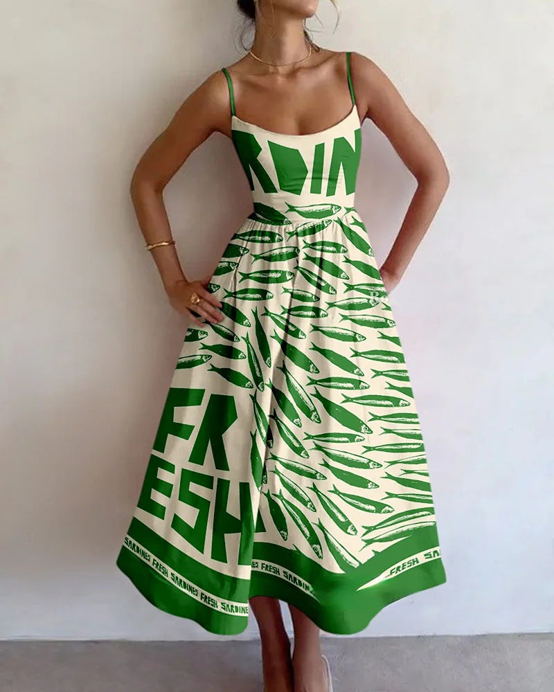 Ellowyn | Coastal Market Midikleid