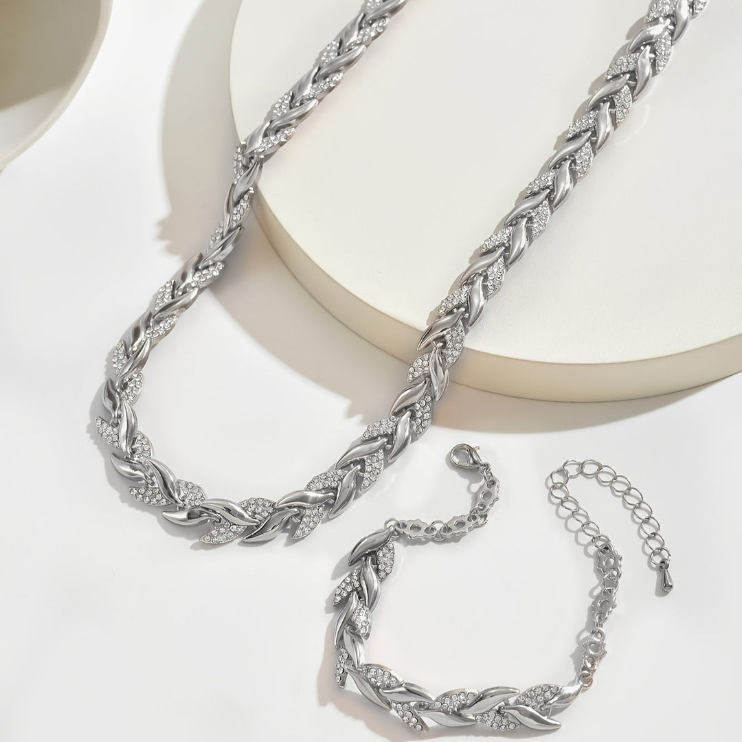Eliane® | Handgmachts Fischschwanz Halskettli &amp; Armband-Set