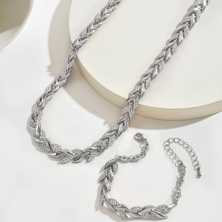 Eliane® | Handgmachts Fischschwanz Halskettli &amp; Armband-Set