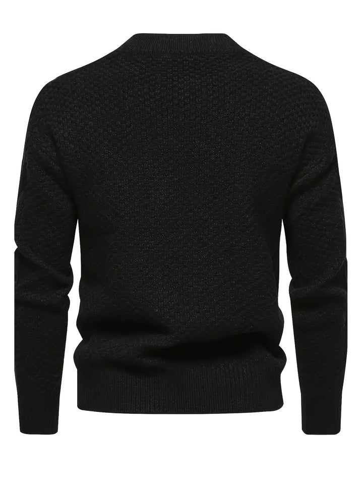 Kalisto – Lässiger Strickpullover mit Langarm