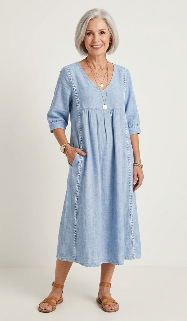 Juliette I – Elegantes Maxikleid in A-Linie