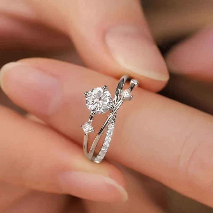 Radiant Grace Ring | Gemeinsam gegen Brustkrebs (1+1 GRATIS)
