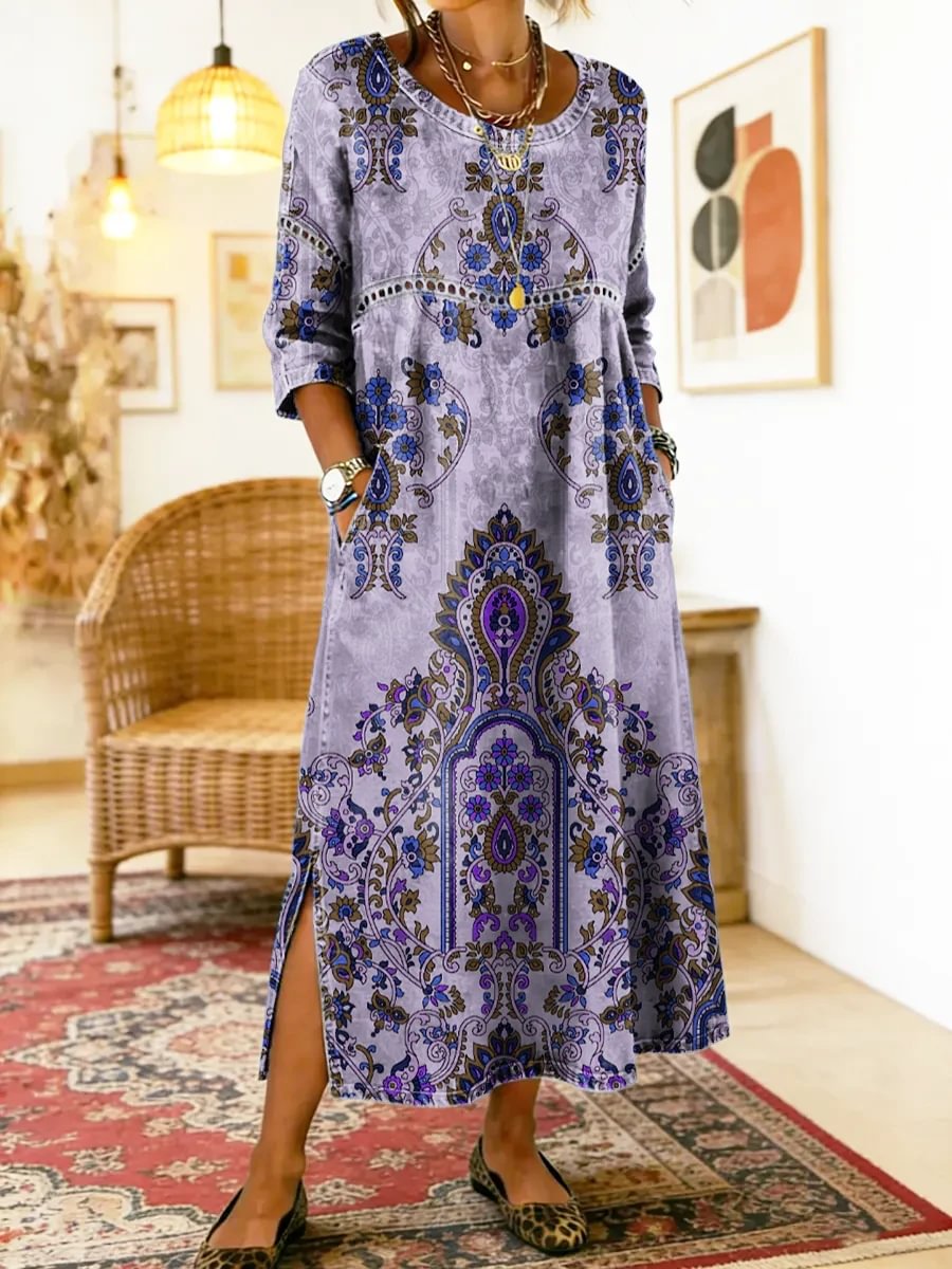 Petra-Kleid mit Print