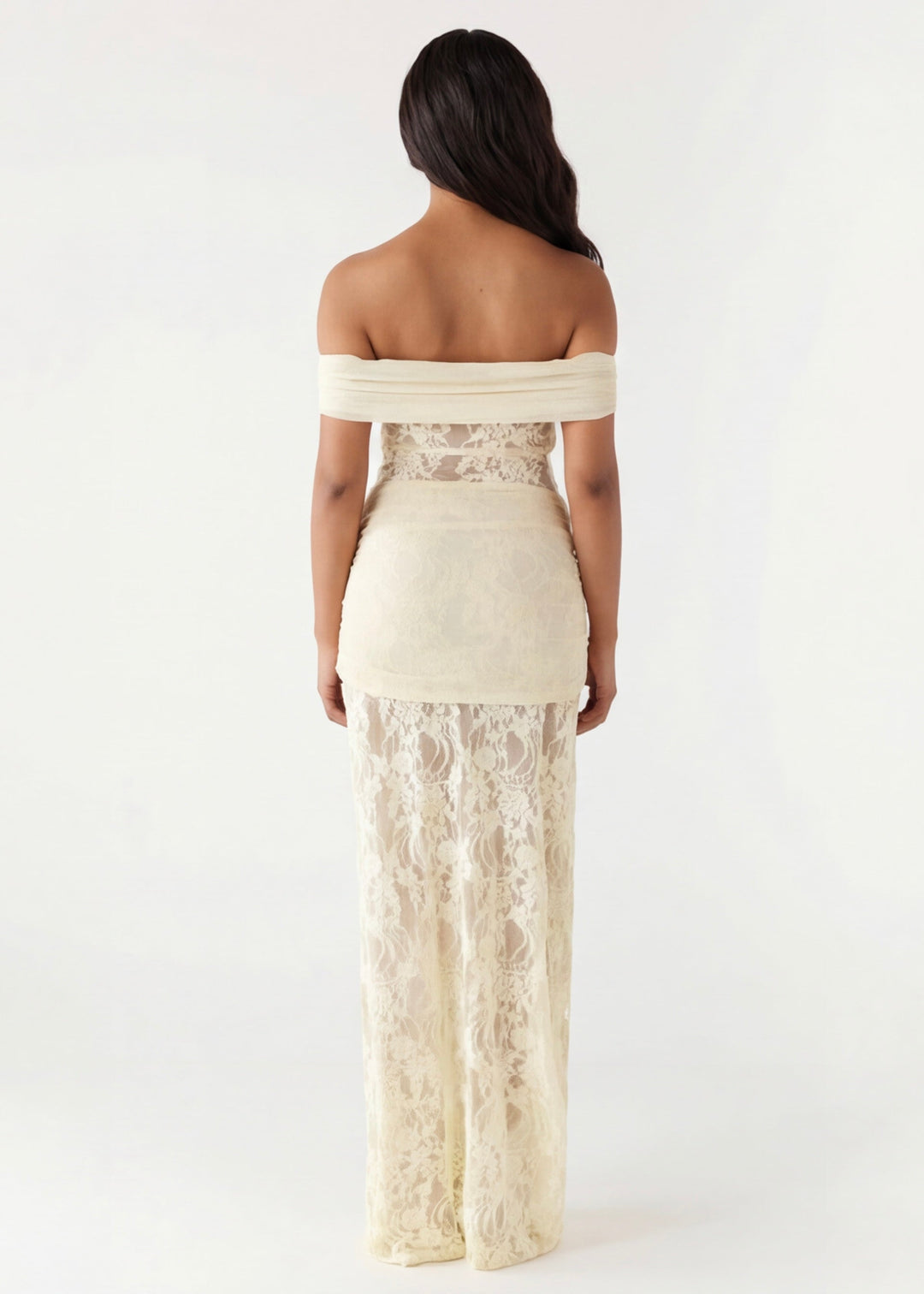 ARIA | Spitzenkleid Maxi