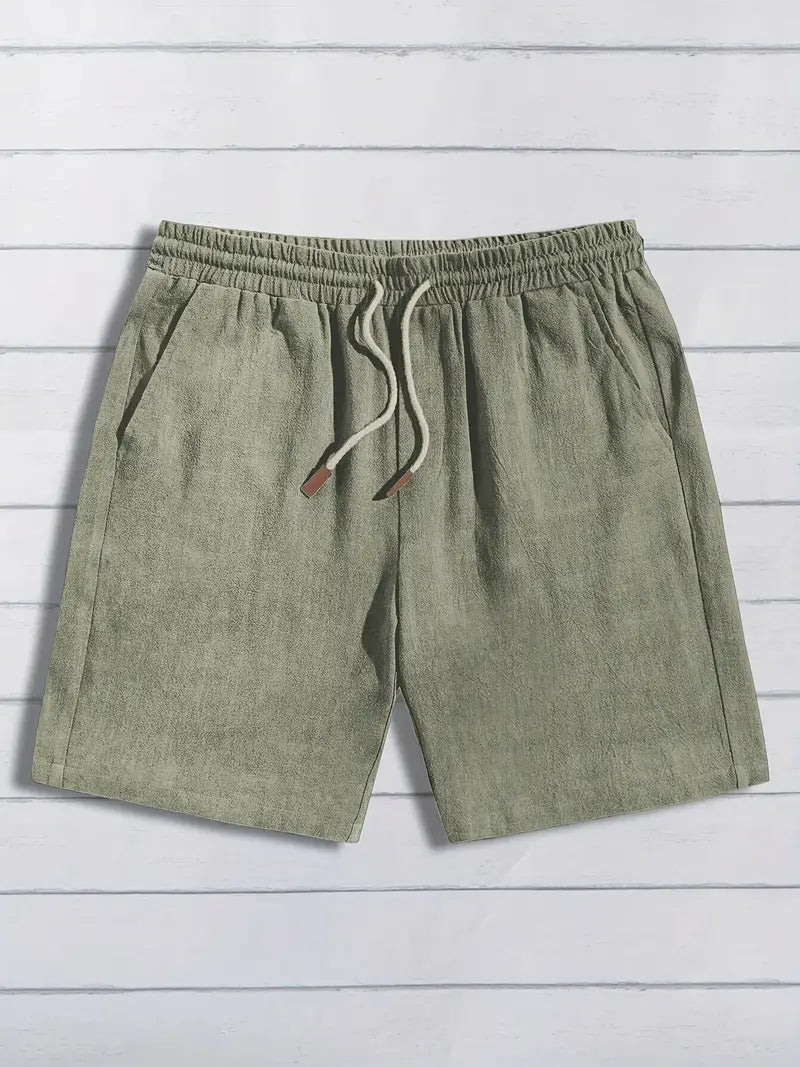Maximilian – Elegante Leinen-Shorts für Herren