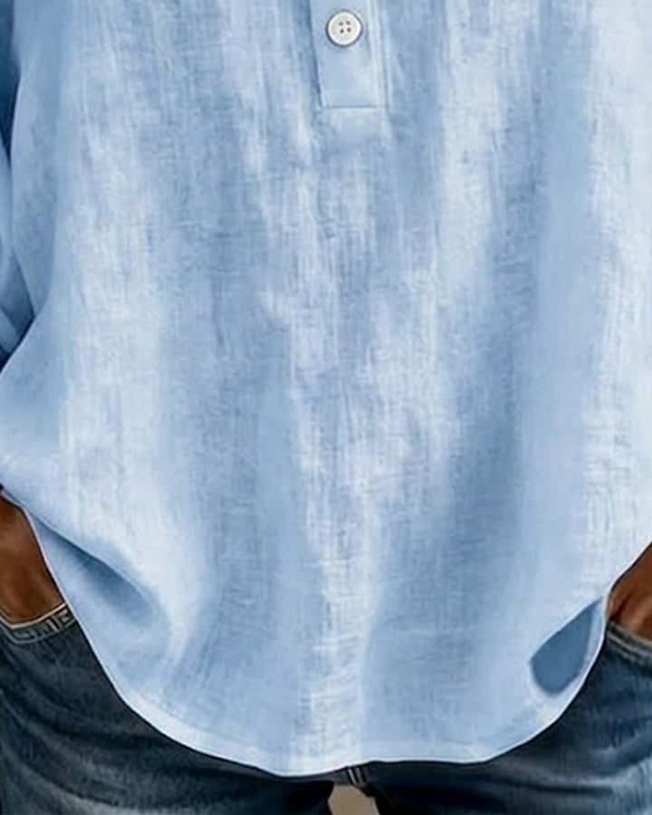 Bluse mit quadratischem Spitzenausschnitt und Puffärmeln