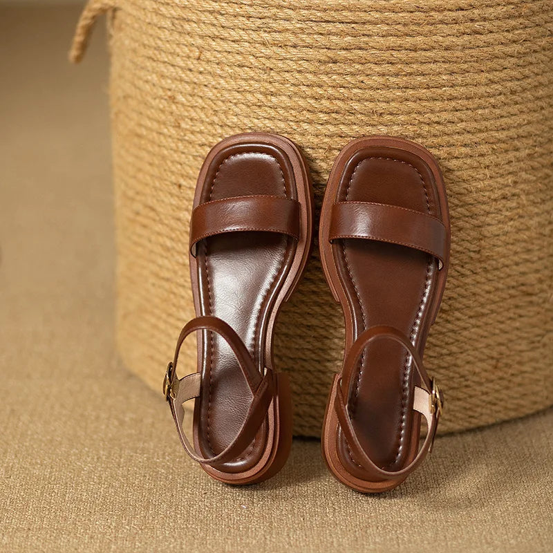 Ricci™ - Lässige Ledersandalen für Frauen