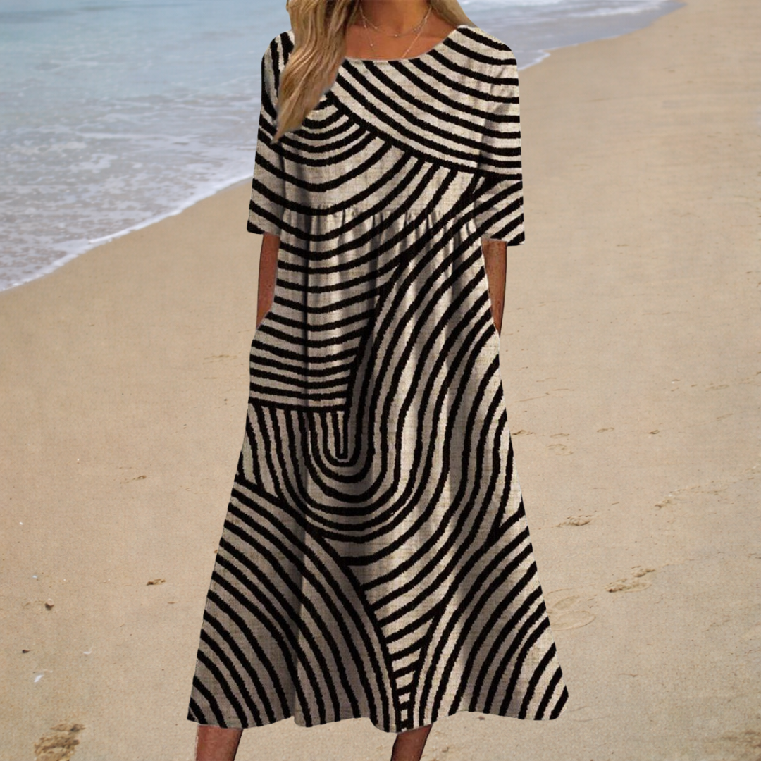 Aurélie | Romantisches Midi-Kleid
