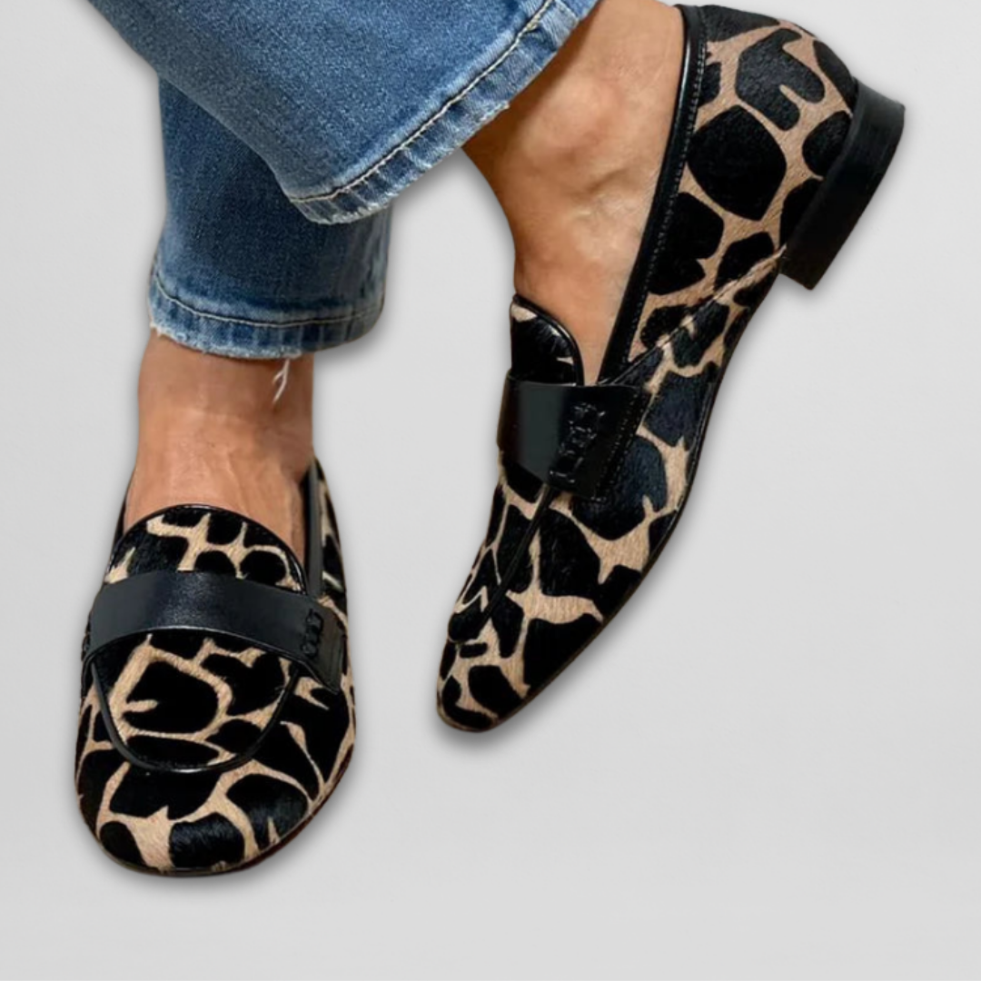 Nina - Animal-Print Loafer