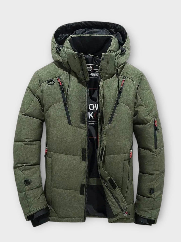 Arktis Pro™ | Einfarbige Winterjacke für Herren