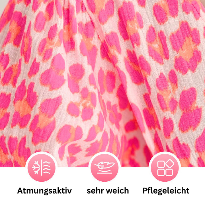 Sofie – Geblümtes Sommerkleid mit V-Ausschnitt