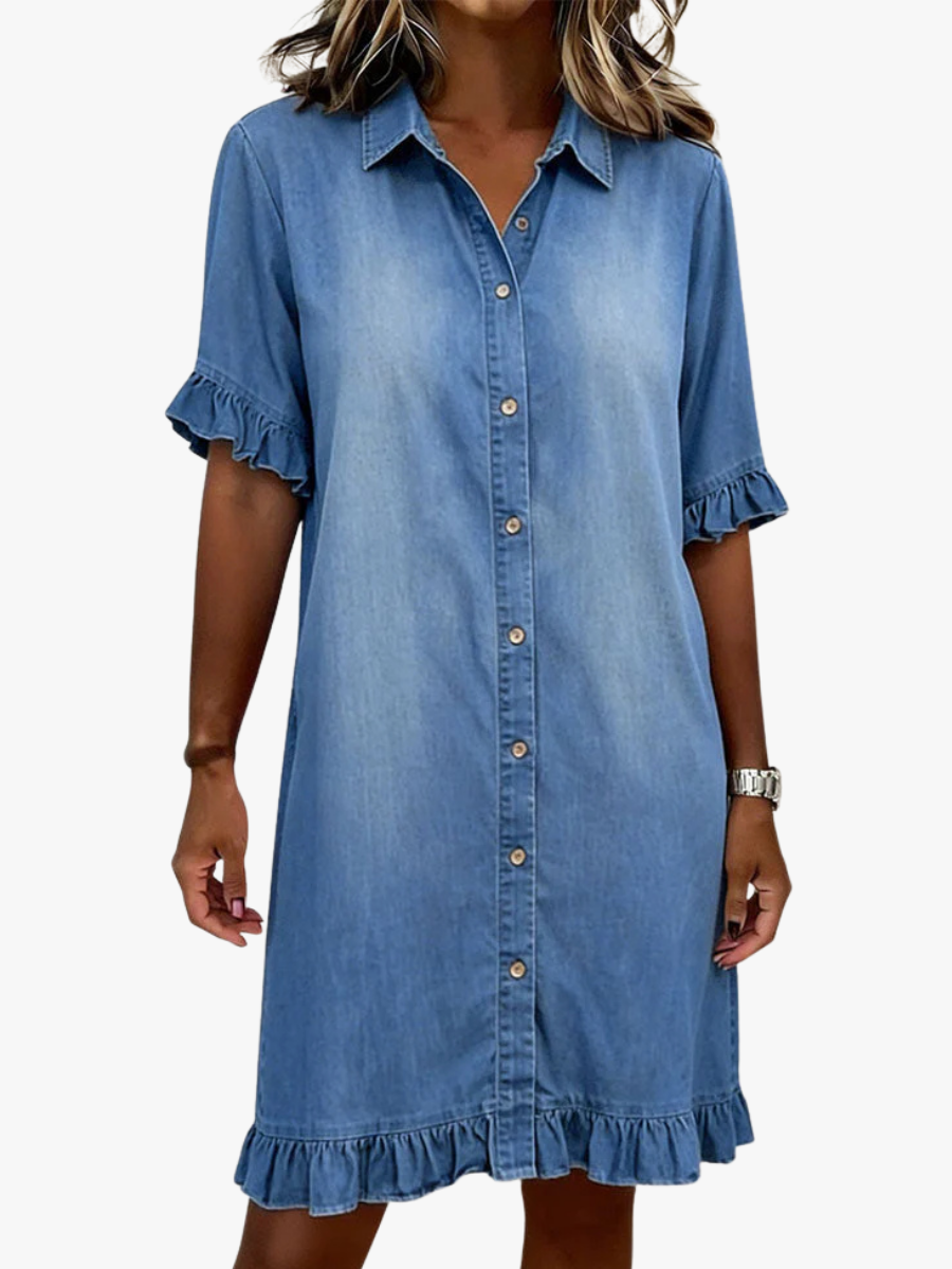 Sophie | Elegantes Denim-Kleid für Frauen