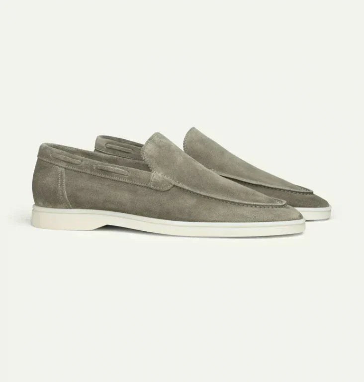 Suede Loafers