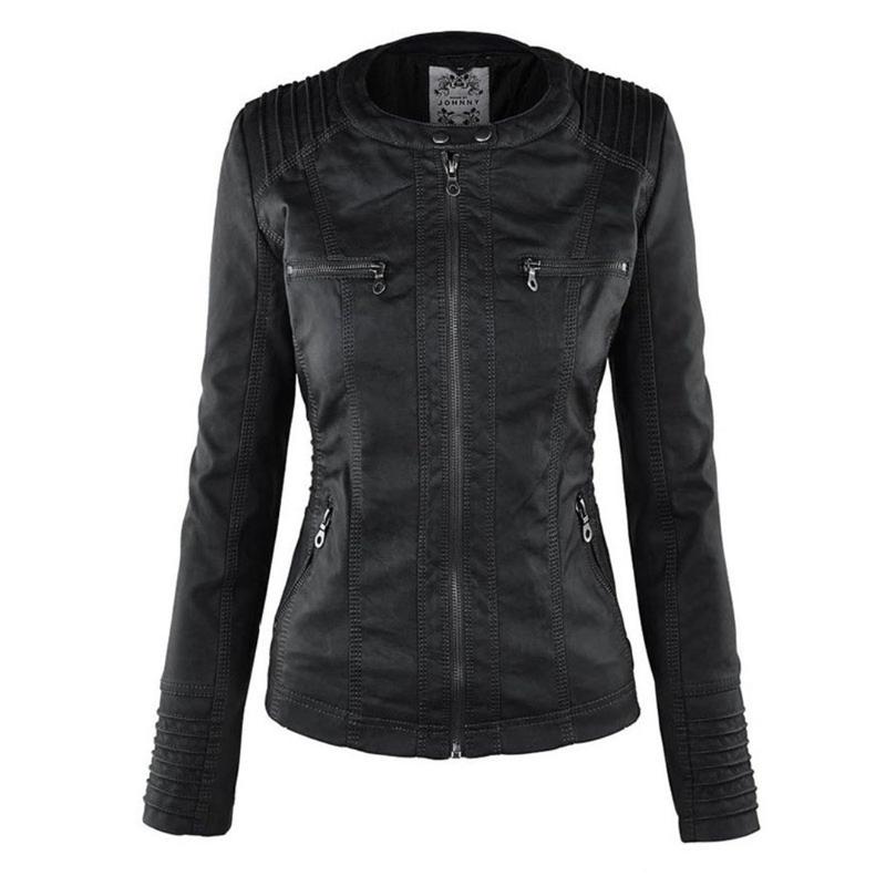 Kayla I Lederjacke