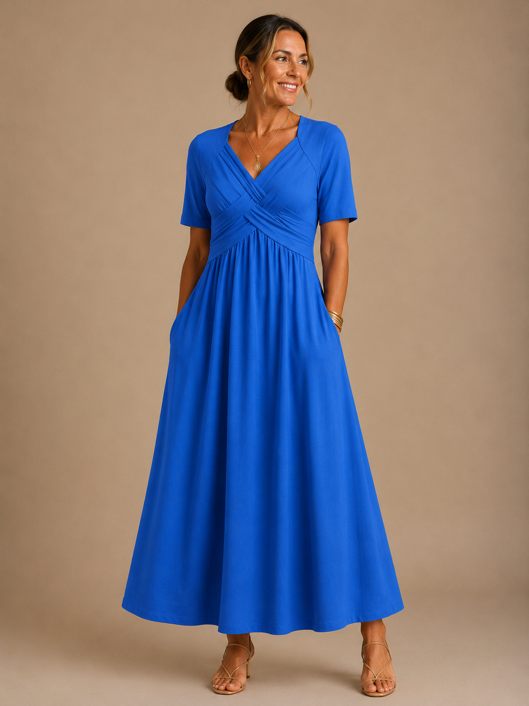 Angeli™ |  Elegantes Midikleid