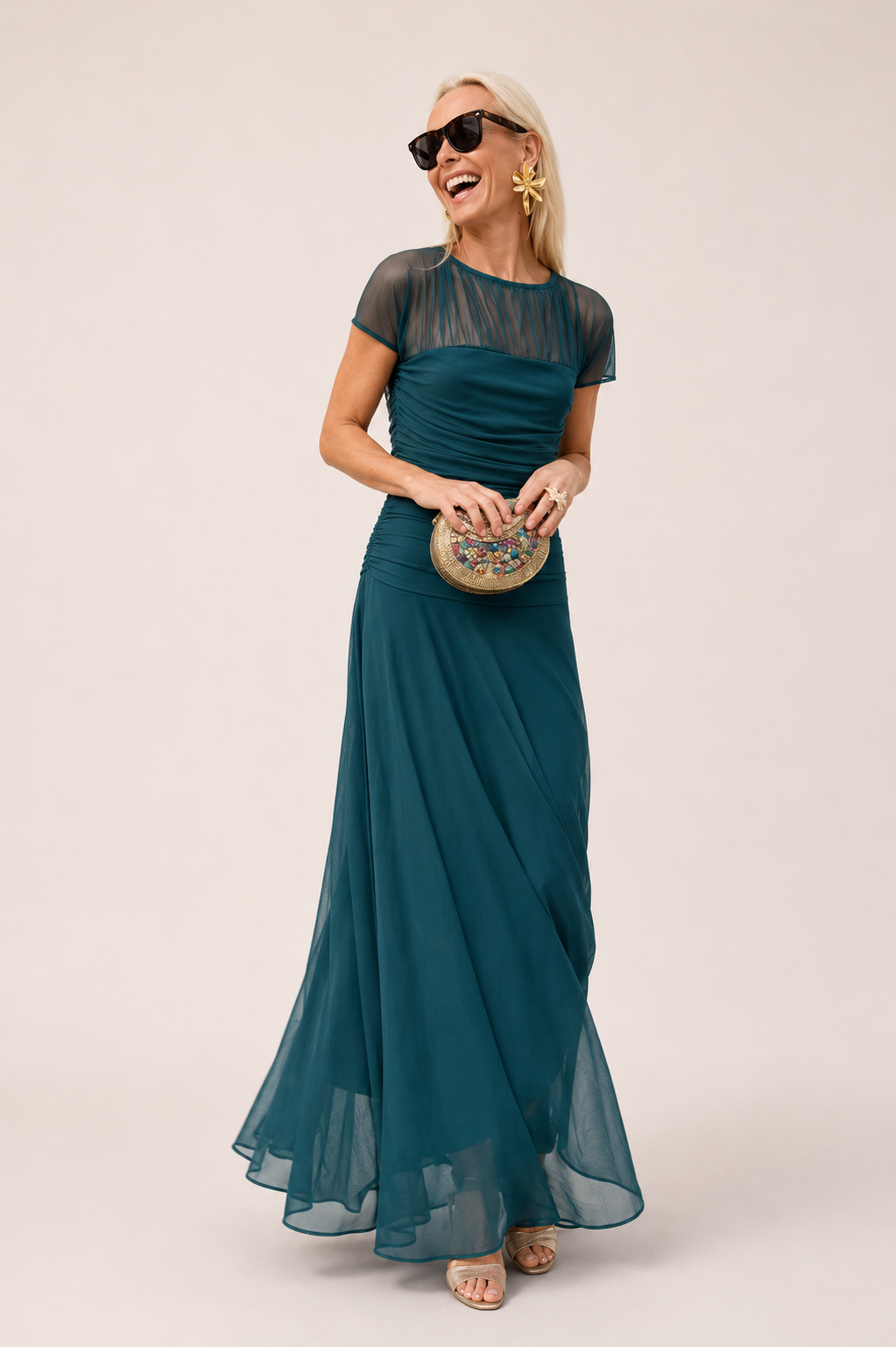 Lauren™ | Chiffonkleid