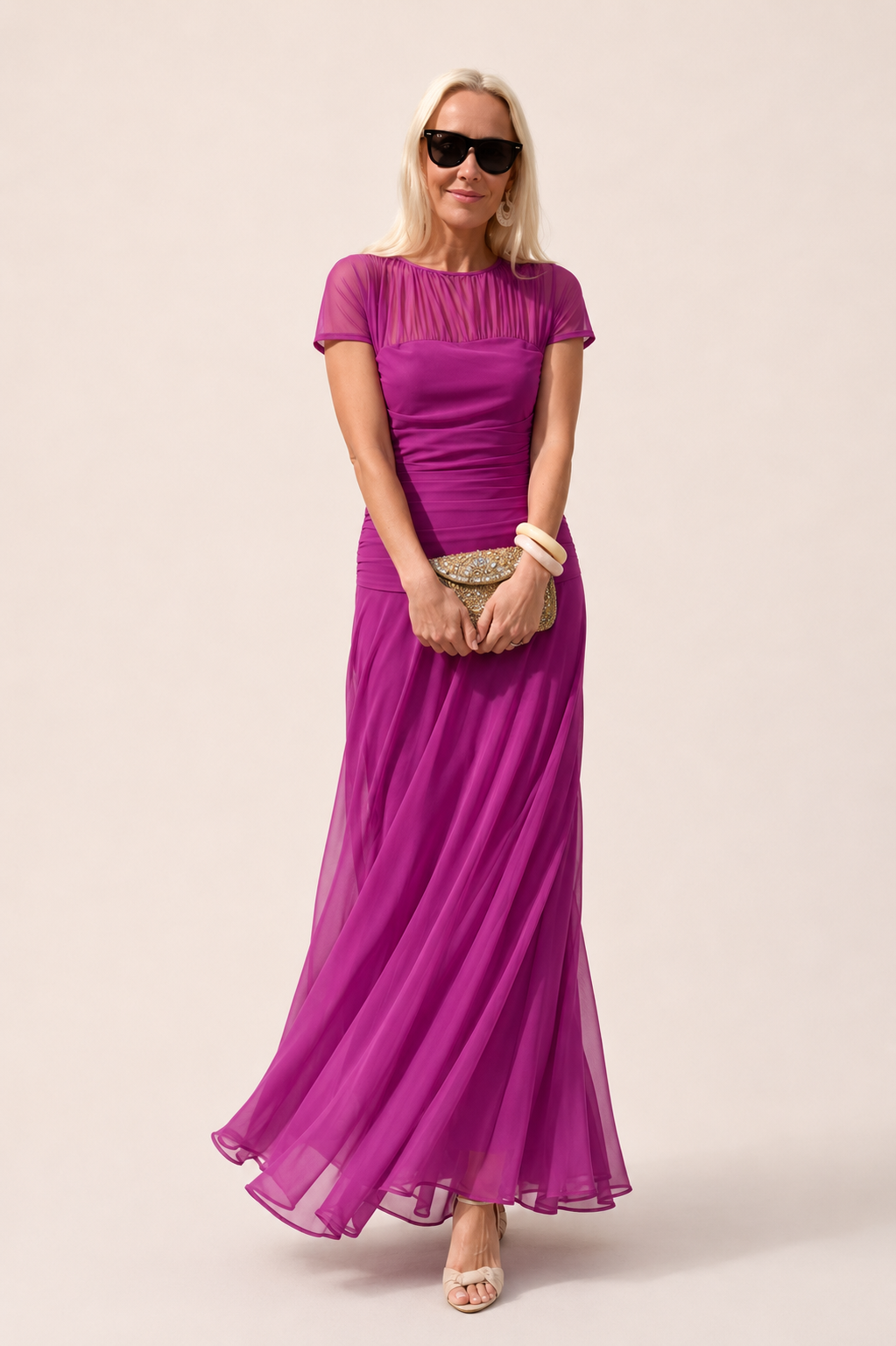 Lauren™ | Chiffonkleid