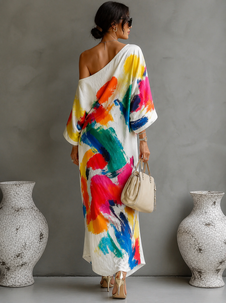 Elizabeth | One-Shoulder-Maxikleid
