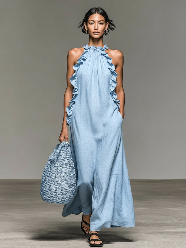Gladys™ | Maxi-Kleid mit Taschen