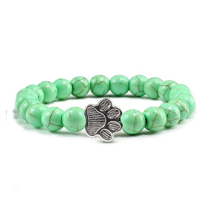 Armband mit perlenbesetzten Pfoten