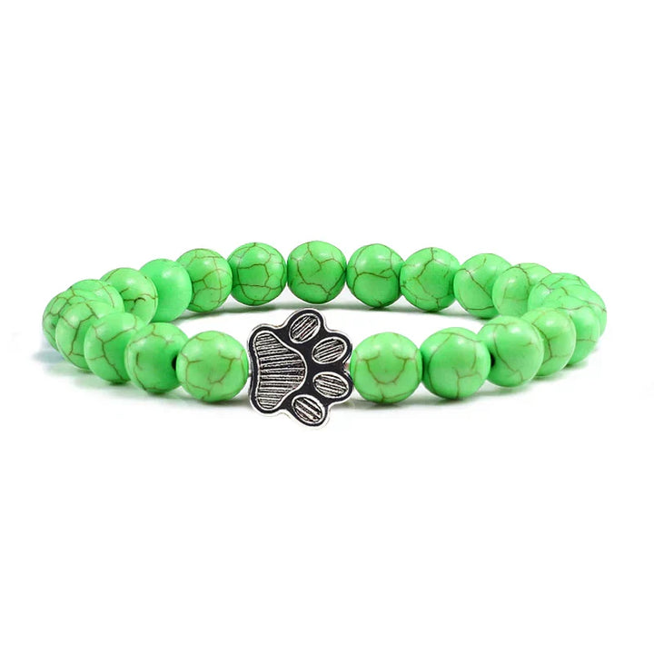 Armband mit perlenbesetzten Pfoten