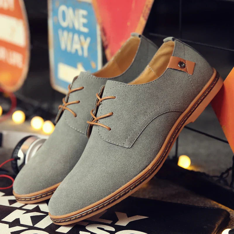 Oxford Suede Business Shoes