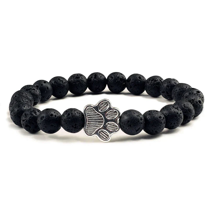 Armband mit perlenbesetzten Pfoten
