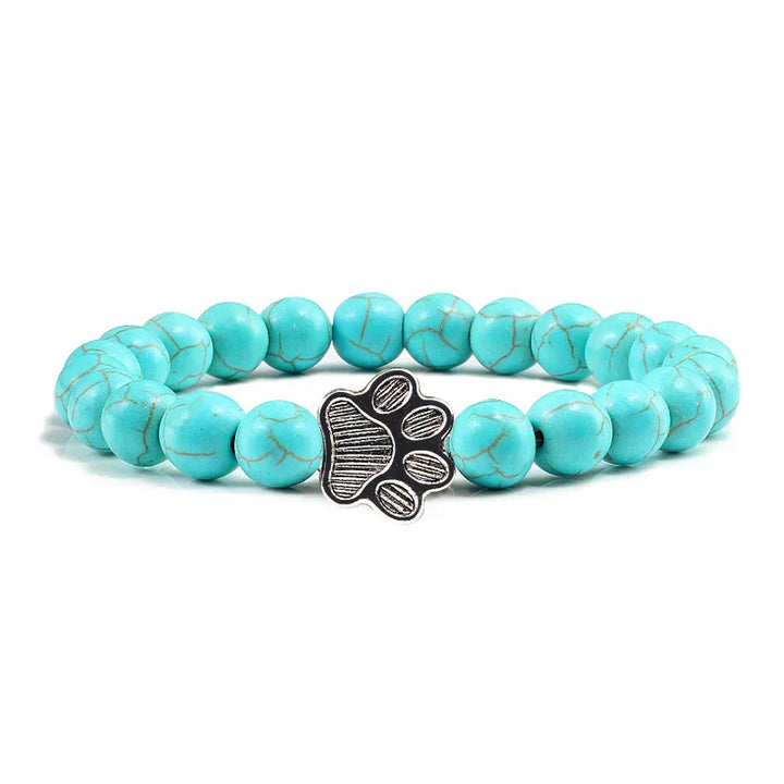 Armband mit perlenbesetzten Pfoten