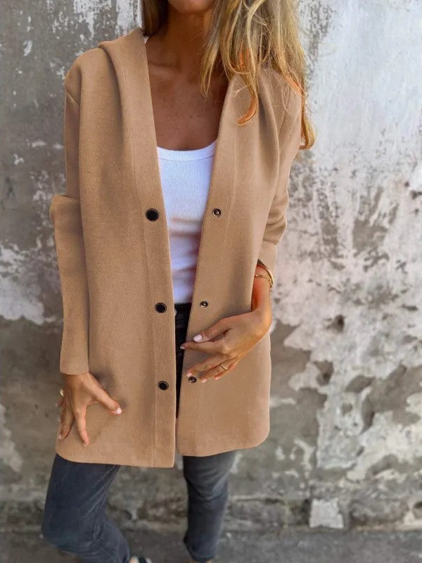 Hélène | Baumwolljacke mit Kapuze