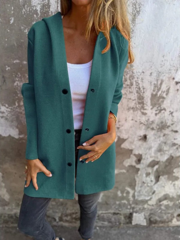 Hélène | Baumwolljacke mit Kapuze