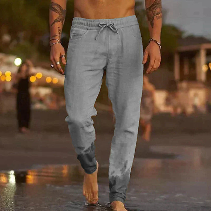 David – Elegante Leinen-Badehose