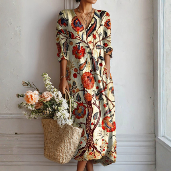 Kendra™ – Kleid im Bohemian-Blumenstil