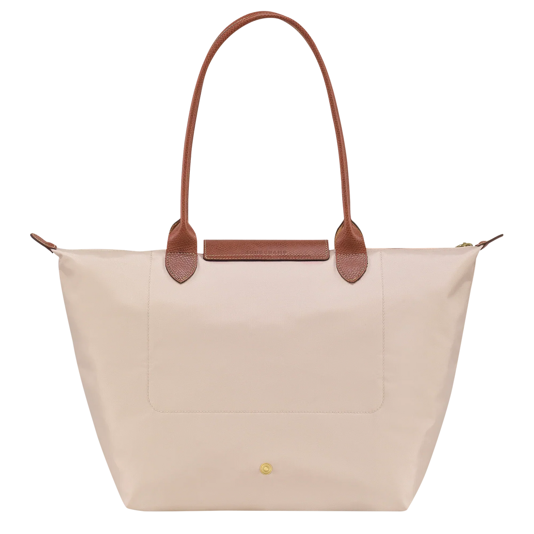 Große Le Pliage Tasche, Beige
