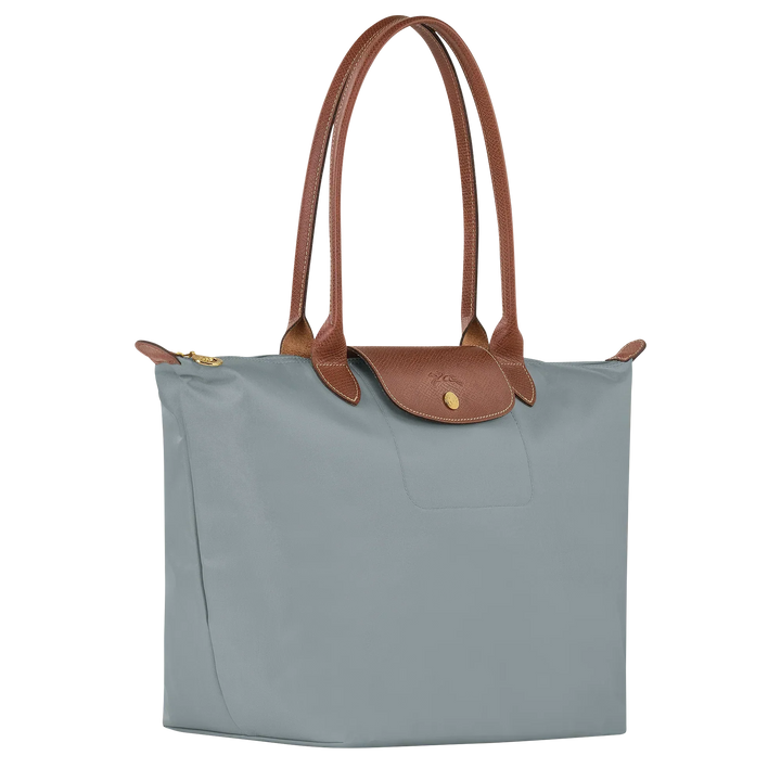 | Große Le Pliage Tasche, Hellgrau