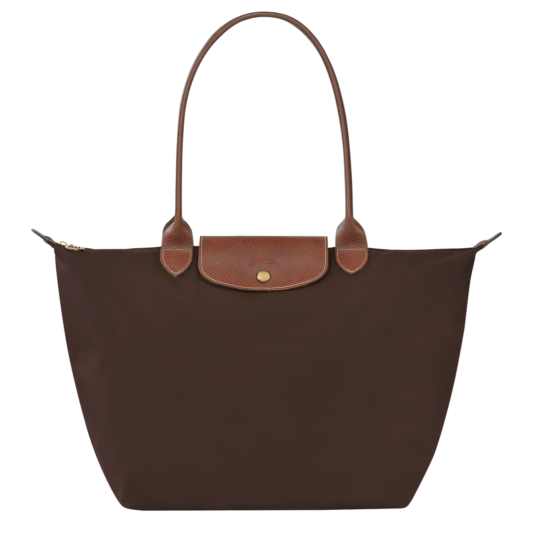 | Große Le Pliage Tasche, Dunkelbraun