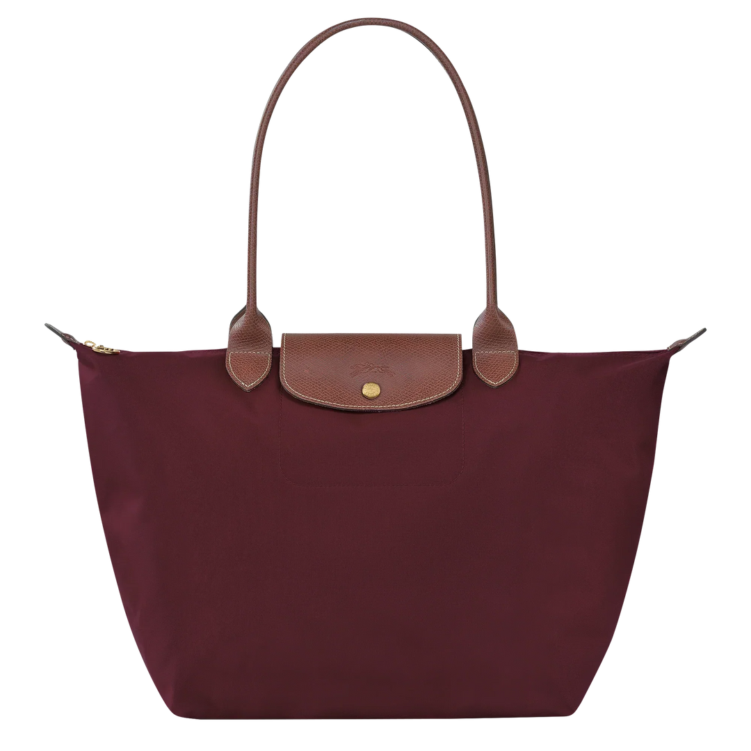 | Große Tasche Le Pliage, Burgunder