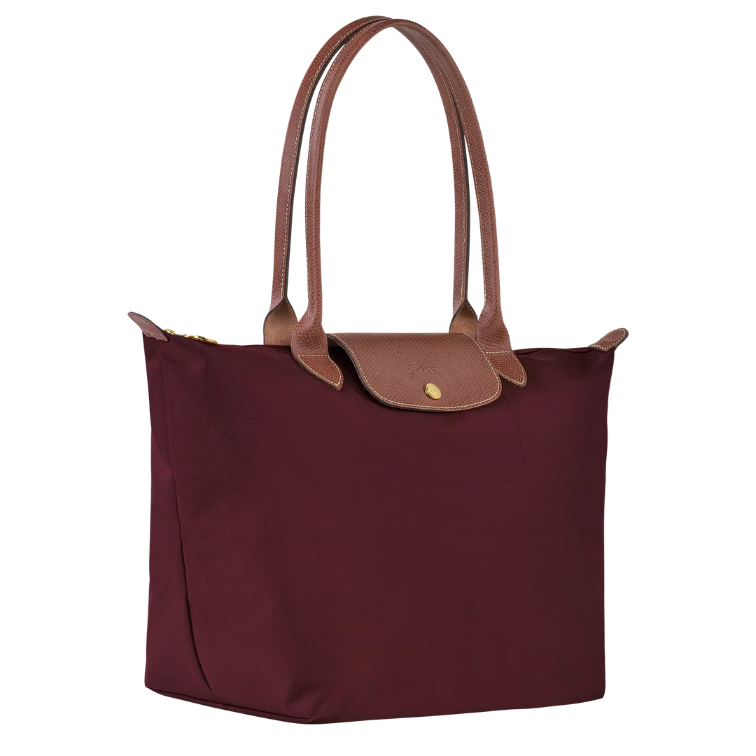 | Große Tasche Le Pliage, Burgunder