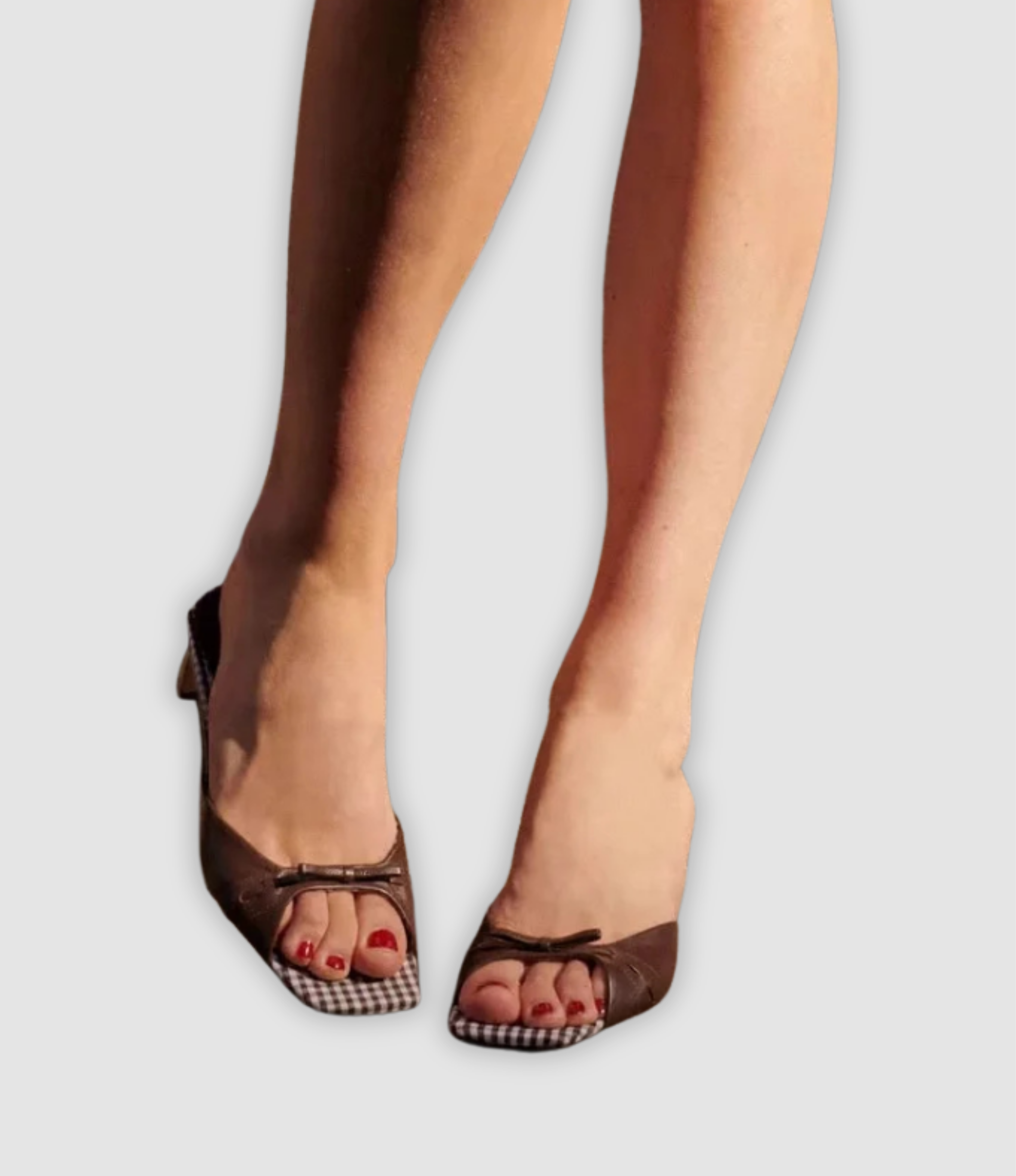 Adiana - Sandalen mit Leopardenmuster und Schleife