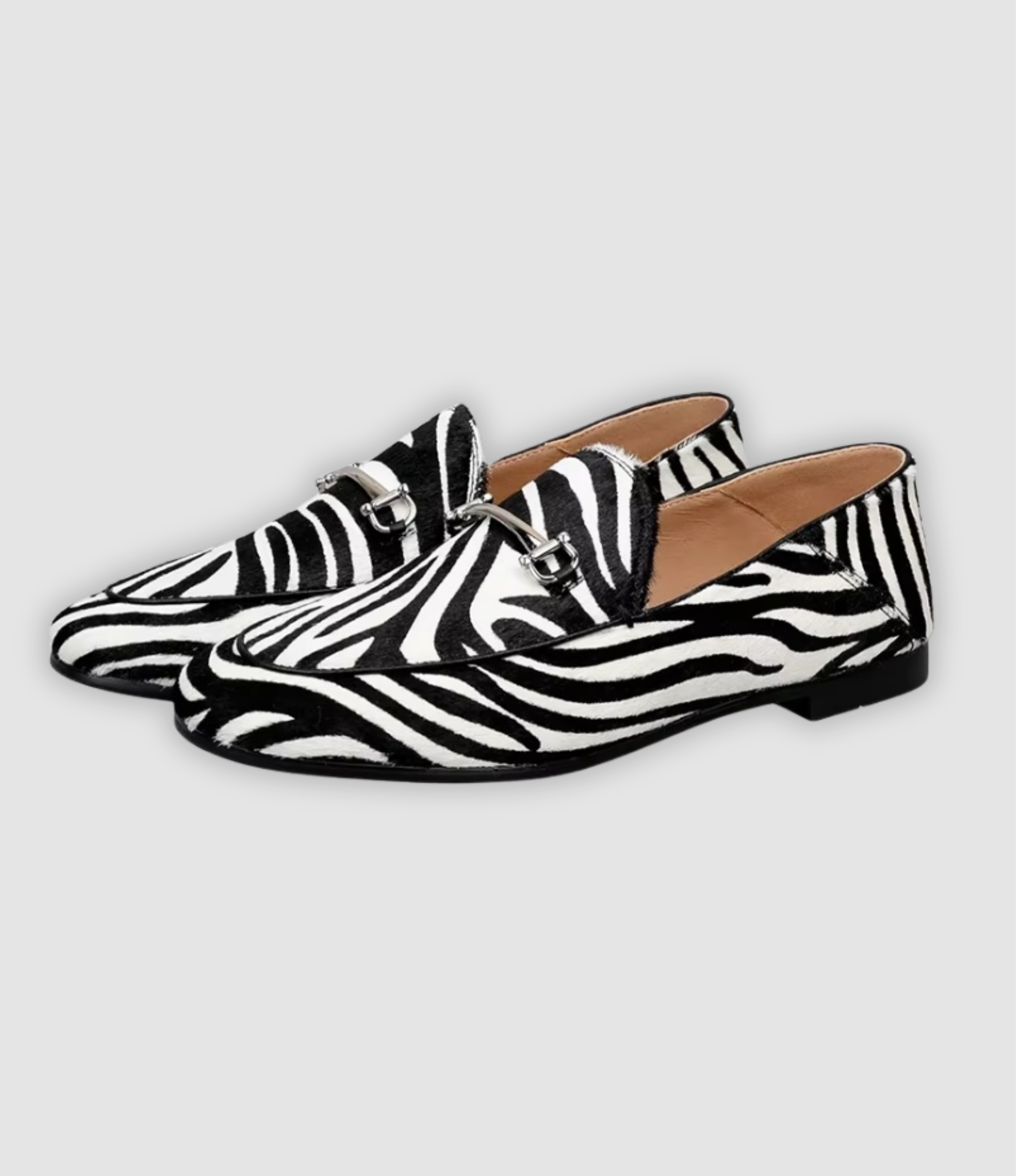 Vera - Animal-Print Loafers